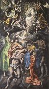 The Baptism of Christ El Greco